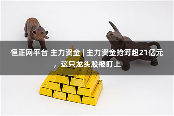 恒正网平台 主力资金 | 主力资金抢筹超21亿元，这只龙头股被盯上