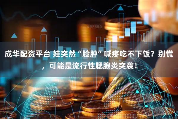 成华配资平台 娃突然“脸肿”喊疼吃不下饭？别慌，可能是流行性腮腺炎突袭！